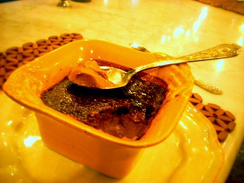 Chocolate creme brulee, Cafe of Love in Mt. Kisco