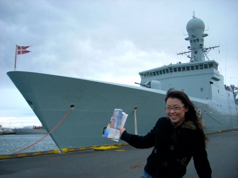 Some kind of battleship?!
