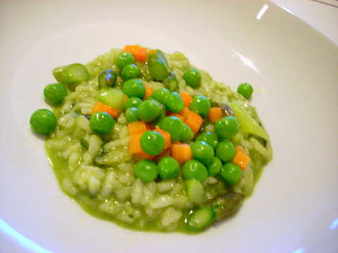dscn2688 Spring green risotto
