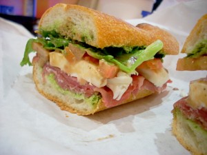 Darwin’s sandwiches, strawberry eclairs, fish fragrant aubergines