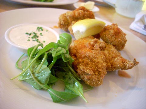 oysters fried oysters!