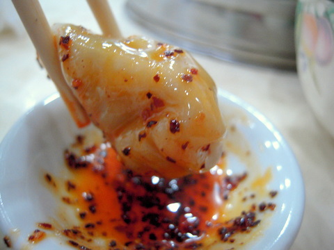 I can't ever get enough of chili-laced oil.