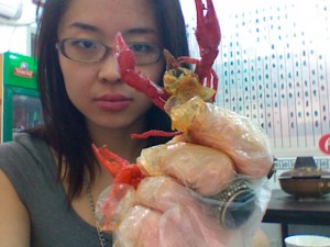 Help, my dinner has tiny claws and tiny brains.