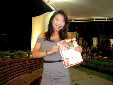 Holding my beloved Barbie Cafe review