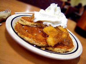 1am at IHOP in Harvard Square