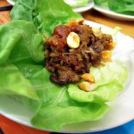 East Coast Grill's Korean lettuce wraps