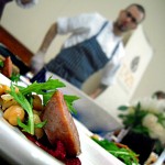Chef Louie from Sel de la Terre's dish