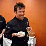 Evan Percoco of Bokx - wood grilled Panamanian shrimp