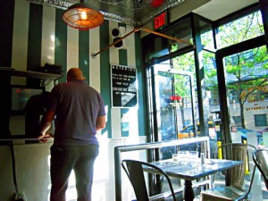 Eating at Motorino East Village (NYC)