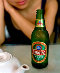 M&T Restaurant in Flushing, NY: a Tsingtao in Qingdao